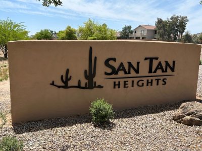 3d Lettering San Tan Heights 2